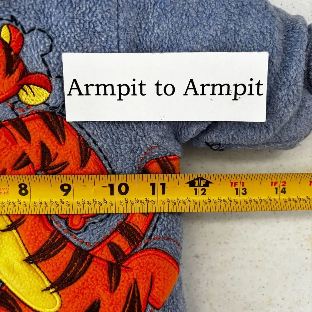 Disney Winnie the Pooh Fleece Baby Snowsuit Infant 3 Months Bunting Tigger Heavy